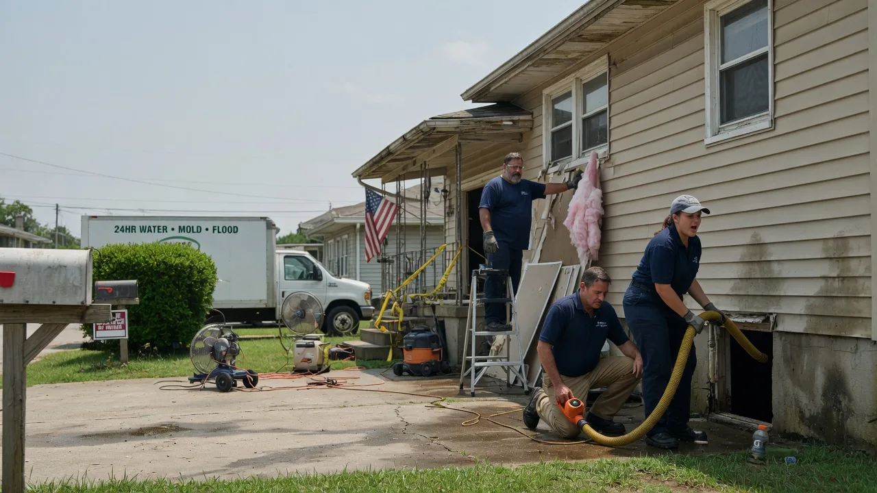 Water Damage Repair in Sallisaw, OK near me